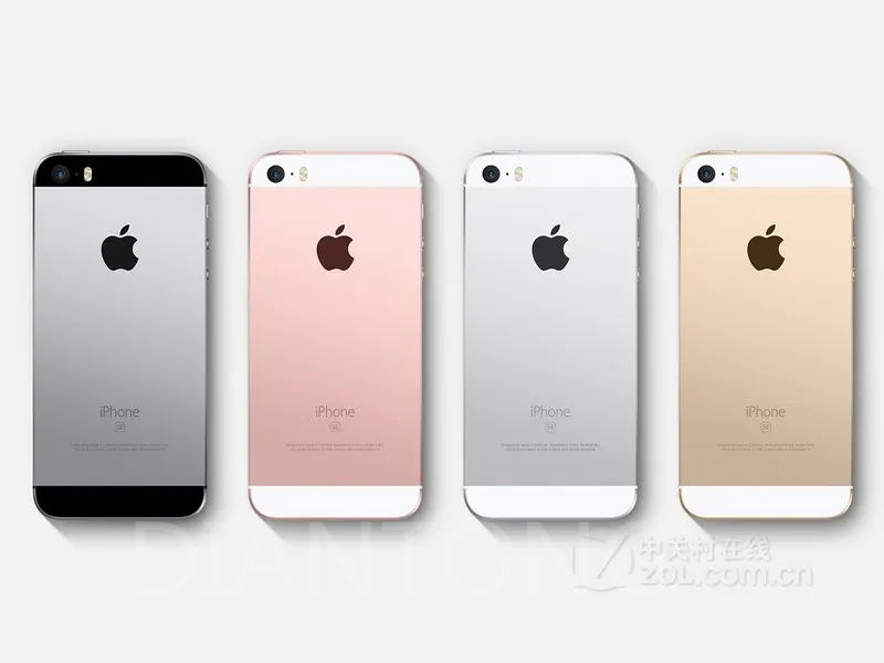 100% Refurbished Original iPhone SE Unlocked Cell Phone With Touch ID A9 IOS 9.3 4 Inch Dual Core 16GB/64GB 4G LTE,A+Excellent Condition