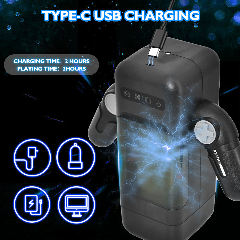 Masturbators HESEKS Automatic Thrusting Vibrating with Heating Masturbation for Men Real Vagina Blowjob Male 230925