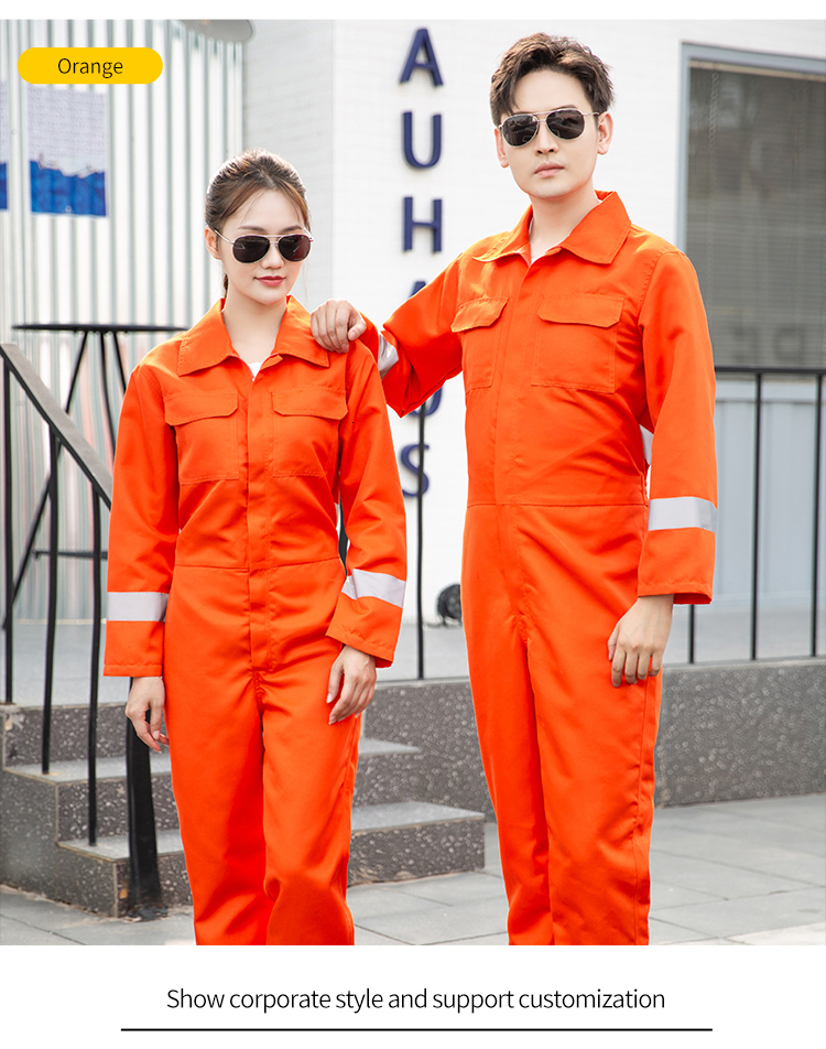 Other Men's Work Coveralls Safety Worker Clothing with Reflective Strips 5XL Uniforms Car Repair Overalls 100% Polyester 230925 - view 5