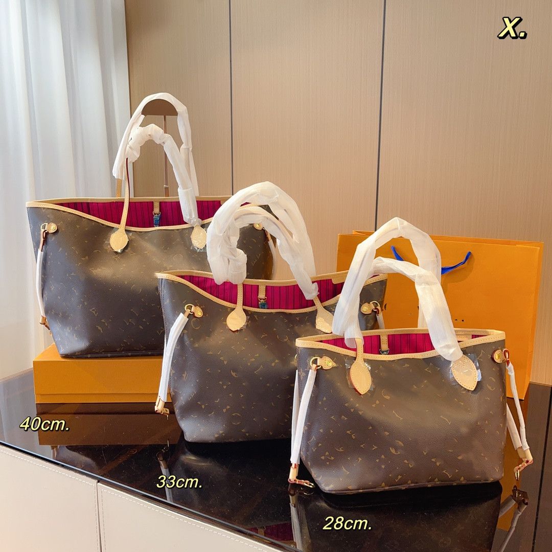 speedy Tote Bag Leather Never Shopping Full purse Handbags Lvityyy Designer Women Men Luxury Classic Flower Checked Shoulder Outdoor Mm Gm Shopping Bags sand bags