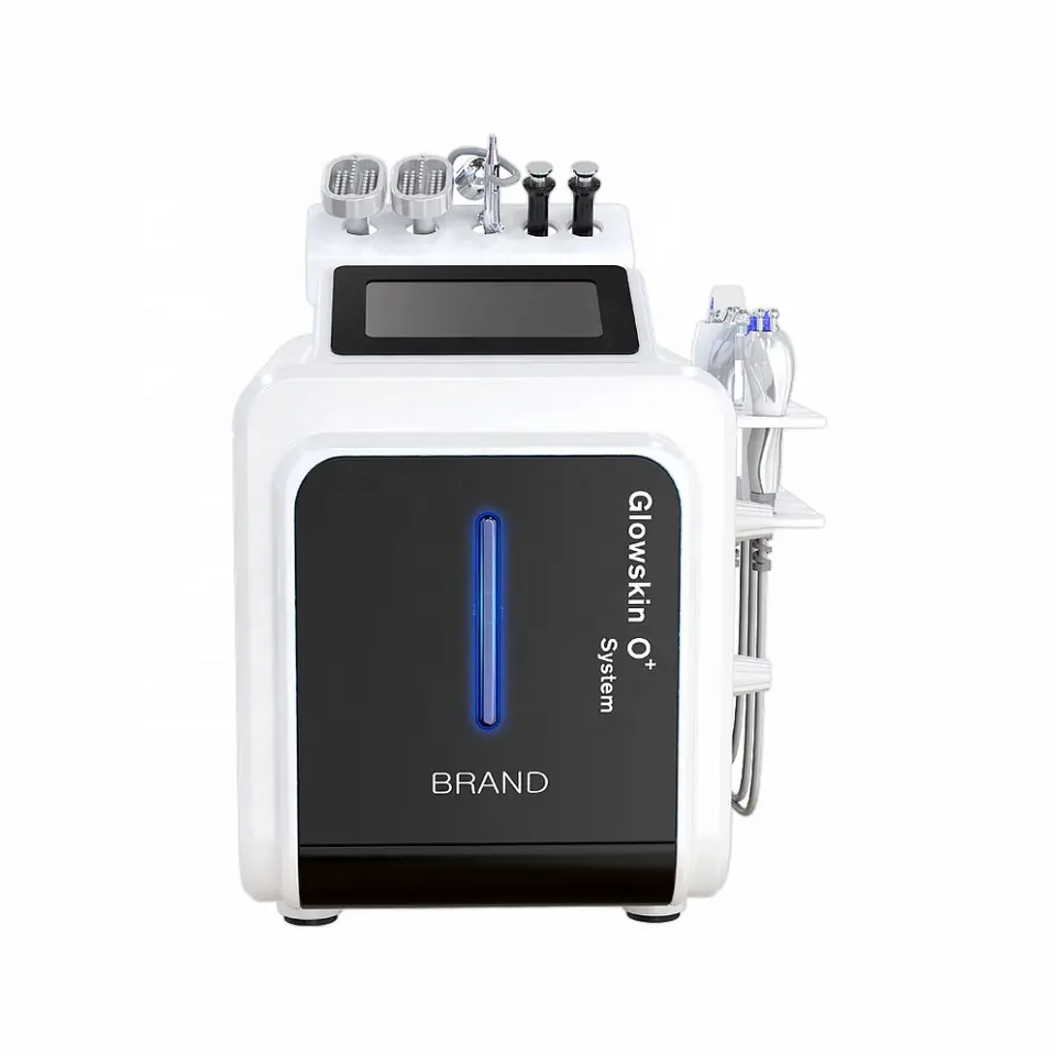 Portable 10 In 1 Deep Hydration Oxygen Hydro Water Anti Aging Hydra Peel Facial Skin Care Dermabrasion Hydro Microdermabrasion Beauty Machine