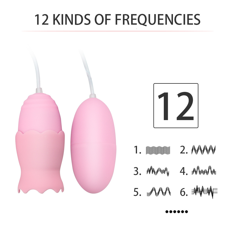 Vibrators 12 Speeds Tongue Oral Licking USB Vibrating Egg Gspot Vagina Massage Clitoris Stimulator Sex Toys for Women Shop 230925