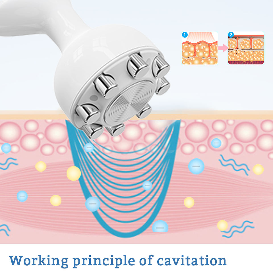 2024 Factory Supply 5 in 1 80k Cavitation Machine Vacuum Lipolaser Slimming Vacuum RF Cellulite Removal Machine Salon Equipment CE Approved