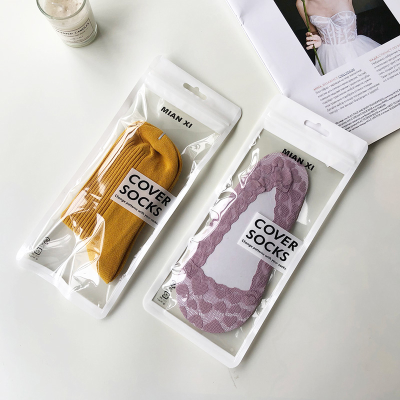 11.5x27cm Socks Ziplock Packaging Bag Ship Socks Universal Cotton Socks Silk Socks Bag Wholesale