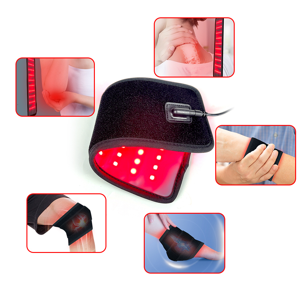 Face Care Devices Red Light Therapy Belt LED Infrared Lamp Pad For Relaxing Muscle Inflammation Improve Circulation Knee Relief 230926
