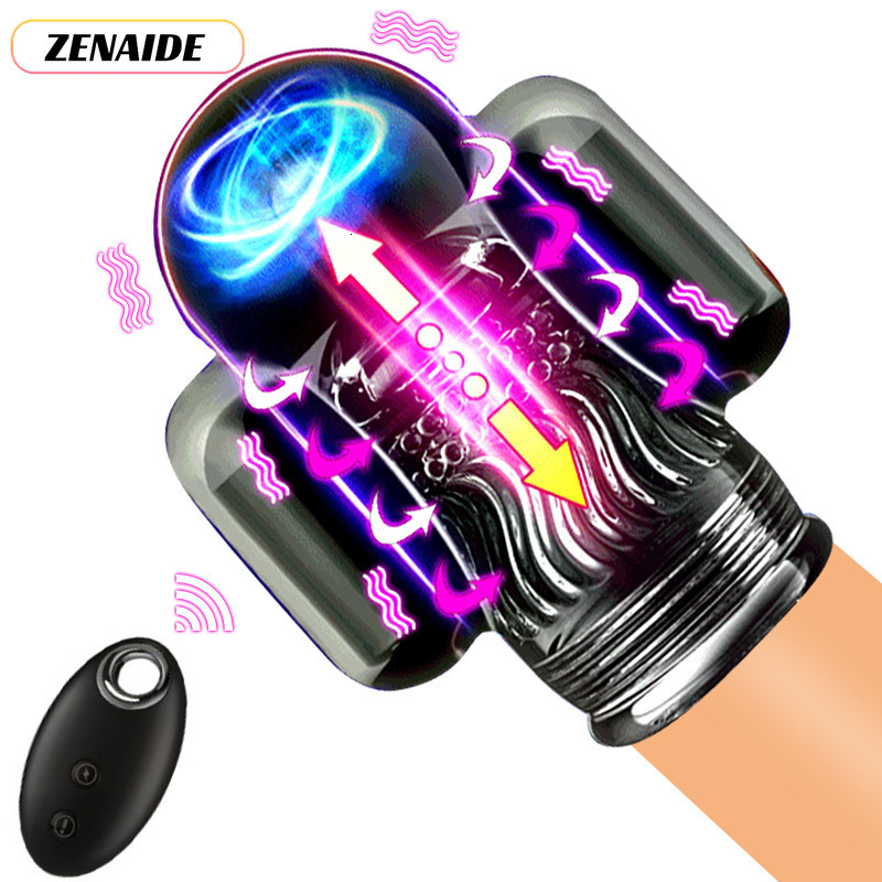 Masturbators Wireless Male Glans Vibrator Massager Trainer Ghost Exerciser Sex Toys for Men Delay Lasting Stimulator 230925