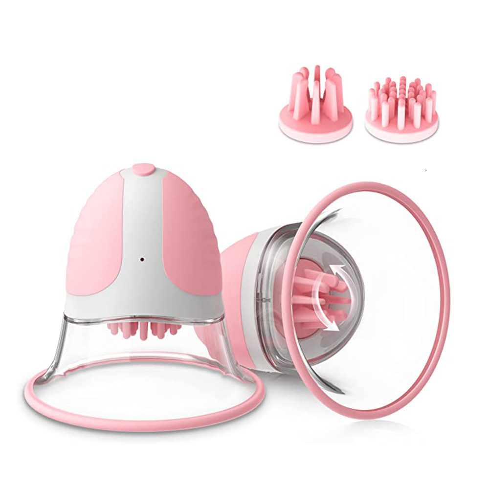 Adult Toys Nipple Suckers Sucking Stimulator Massager with 10 Vibrator Rotation Modes Sex for Women Couples Breasts Sucker 230925