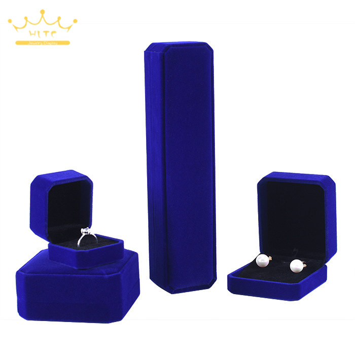 Jewelry Boxes Packaging Necklace Organizer Ring Box Bulk Gift Earring Holder 230926