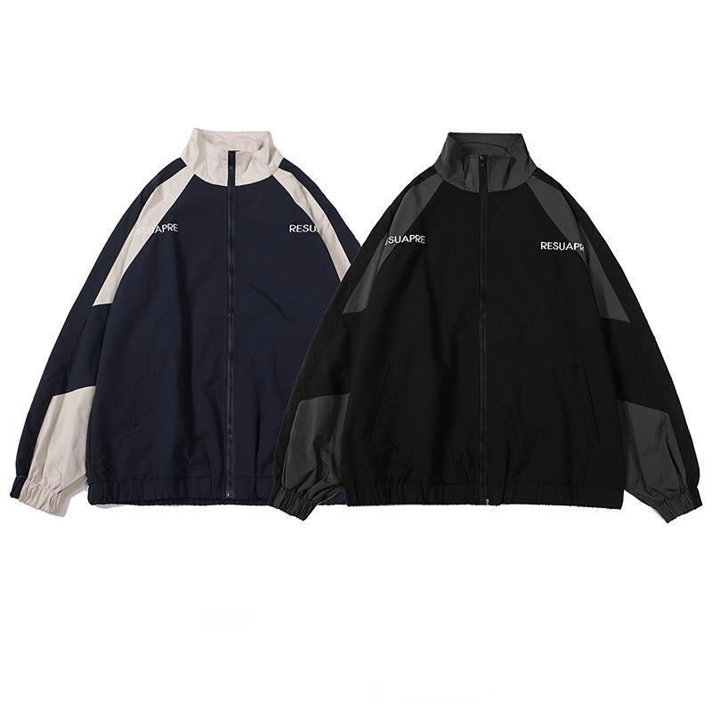 Women's Jackets Deeptown Vintage Women Jackets Hip Hop Style Japanese Fashion Harajuku Patchwork Windbreak Streetwear Lightweight Jackets Female 