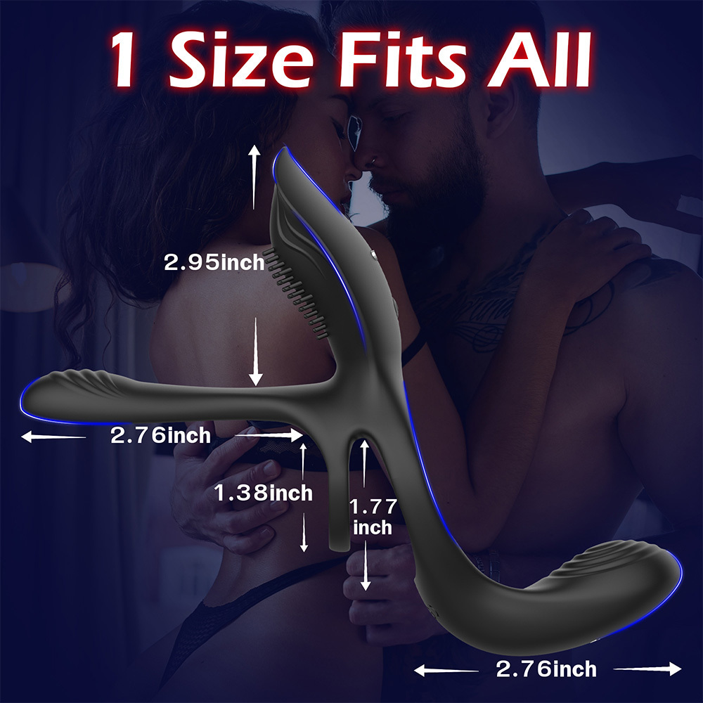 Cockrings Vibrating Cock Ring Sex Toy Adult Goods For Men Ejaculation Delay Penis Extender Enlargement Erotic Products Couples 230925