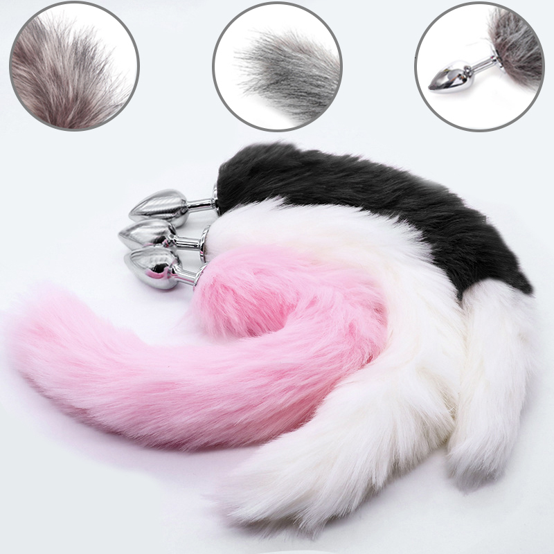 Anal Toys Sex for Woman Cosplay Mask Tail Plug Metal Anus Butt Half Cat Party Sexy Adult Game Masks BDSM 230925