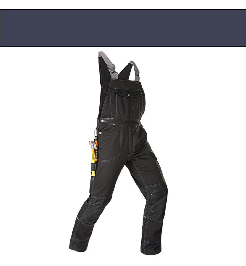 Other Welding Suit Working Bib Overalls Protective Working Jacket Men Workwear Tooling Uniform Mechanic Multi-pocket Cargo Pants S-5xl 230925