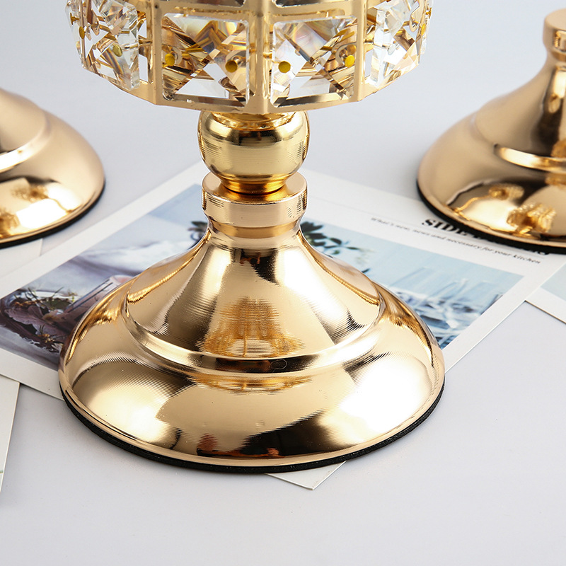 Candle Holder Vertical Candlestick Wedding Christmas Holiday Candelabrum Home Decoration Ornaments H260310