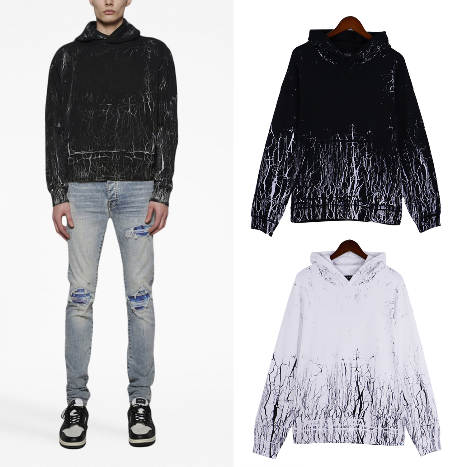 mens designer hoodie black hoodies pullover sweatshirts men hoody loose long sleeve hooded women tops clothing sxl