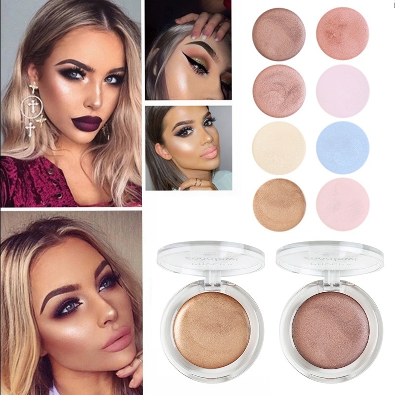 Concealer Creamy Highlighter Pearl Powder Contouring Makeup Face Brightener Concealer Bronzer Halloween Cosmetics TSLM2 230926