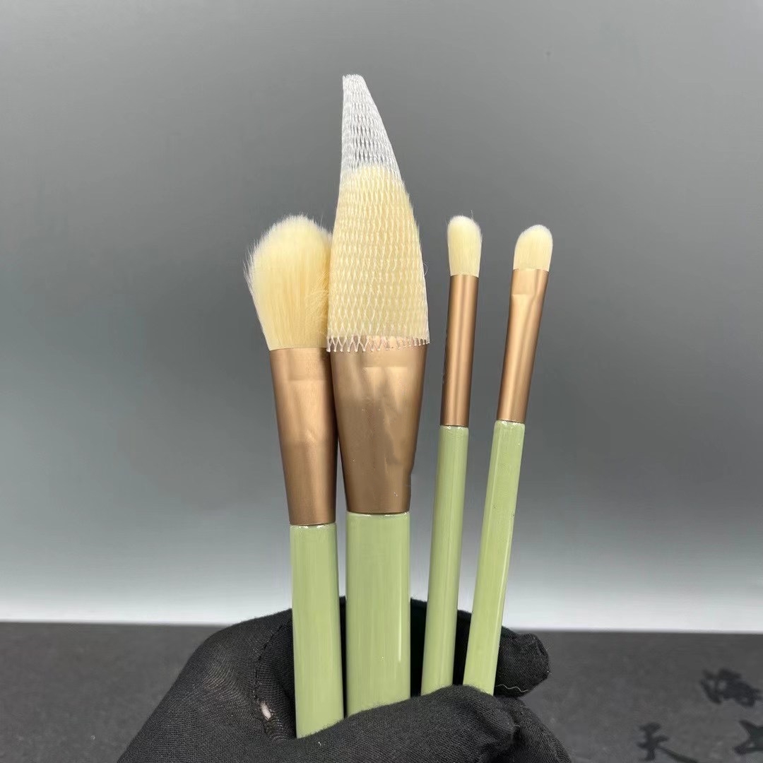 Round Bucket 8Pcs/Set Cosmetic Tool Brushes Blush Shadow Palette Eye And Face Brush Makeup Tools Original Quality Super Beautiful