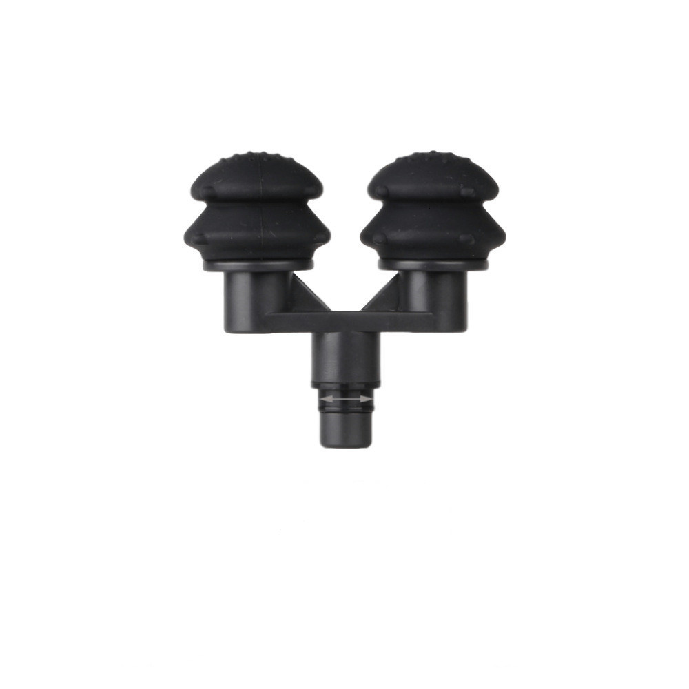 Full Body Massager Universal Fascia Gun Massage Head Silicone Massage Head Set Body Relaxation Fascia Massager Gun Replacement Head Accessories 230926