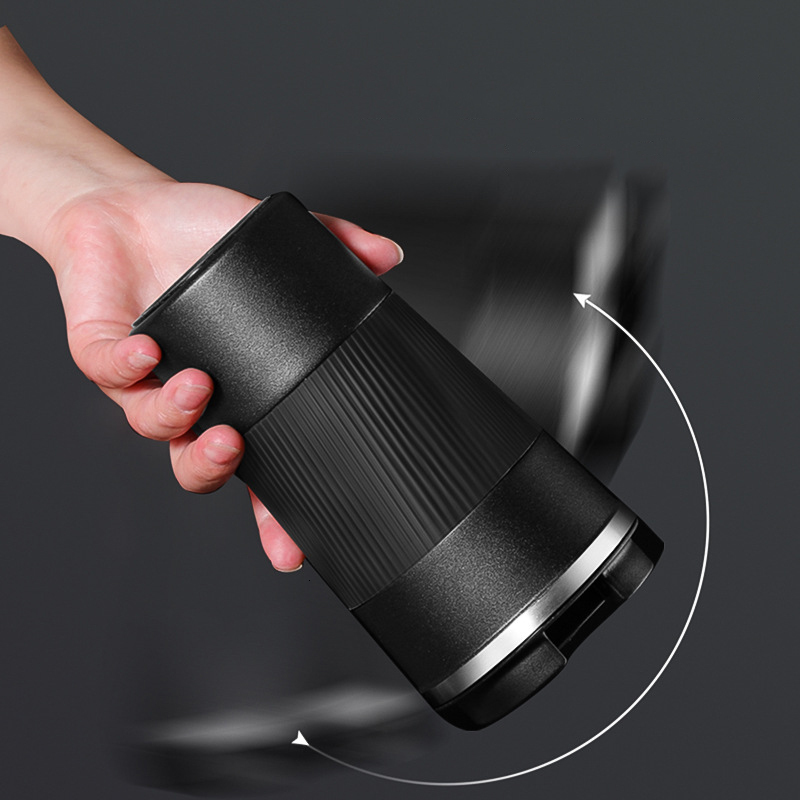Mugs 12/17oz Coffee Thermos Mug Double-wall Stainless Steel Portable Car Travelling Tumbler Insulation Thermal Coffe Cup To Go 230927