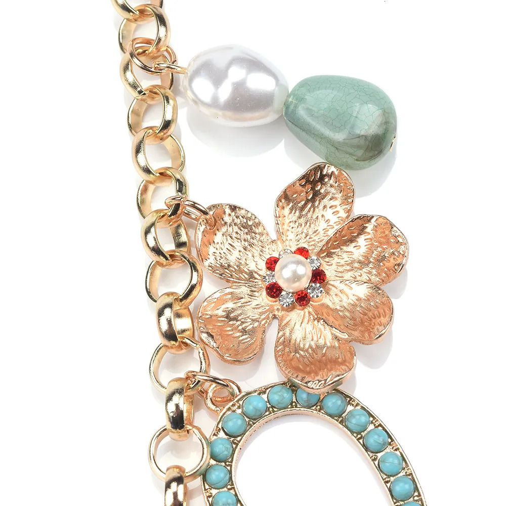 Chokers ZA Statement Choker Necklace Women Fashion Gold Color Chains Link Vintage Necklace Jewelry Woman Maxi Long Necklace 230927