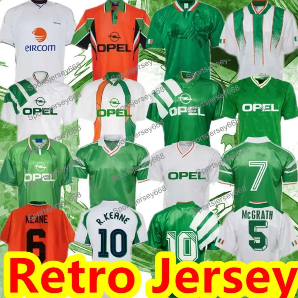 2002 1994 Ireland Retro Soccer Jersey 1990 1992 1996 1997 Home Classic Vintage Irish Mcgrath Duff Keane Staunton Houghton Mcateer