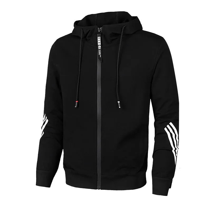 Mens Hoodies Sweatshirts Men Casual Pullover Clothes Jumpers Zip Up Gym Clothing Male Hipster Jackets Zipper 230927