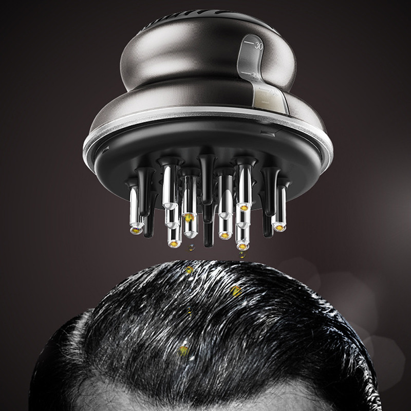 Head Massager Scalp Health Care Massage Tool Hair Growth Liquid Applicator Comb Hair Scalp Treatment Growth Serum Oil Massager 230926