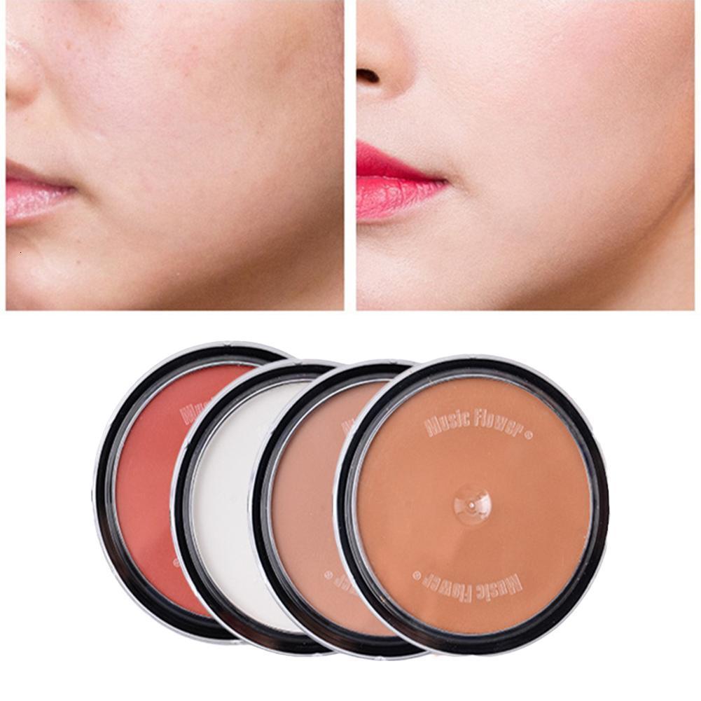 Concealer 4 Colors Shading Powder Makeup Bronzer Highlighter Contour Shading Powder Trimming Powder Make Up Cosmetic Face Concealer 230926