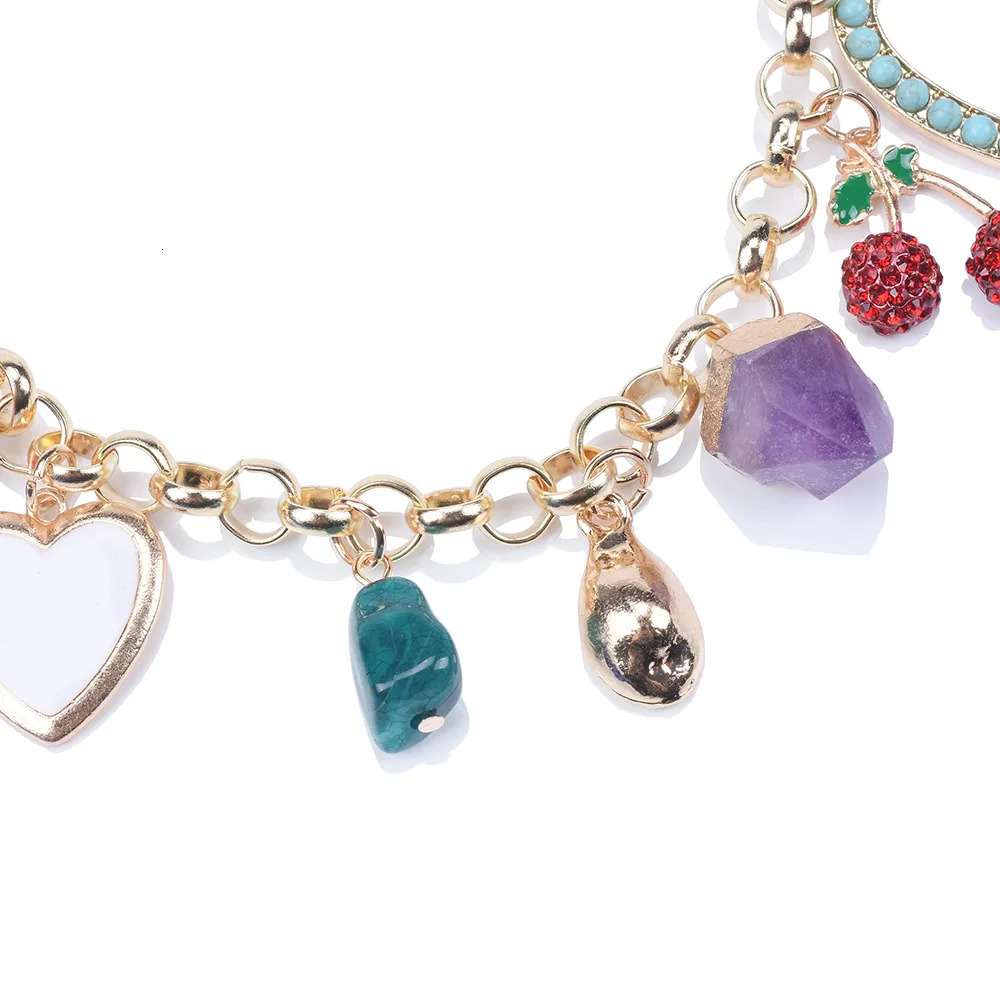 Chokers ZA Statement Choker Necklace Women Fashion Gold Color Chains Link Vintage Necklace Jewelry Woman Maxi Long Necklace 230927