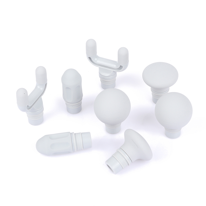 Full Body Massager 1pc1set Replacement Heads For Massage Gun Muscle Stimulator Body Relaxation Shaping Exercising Fascia Gun Massager HeadPistool 2309