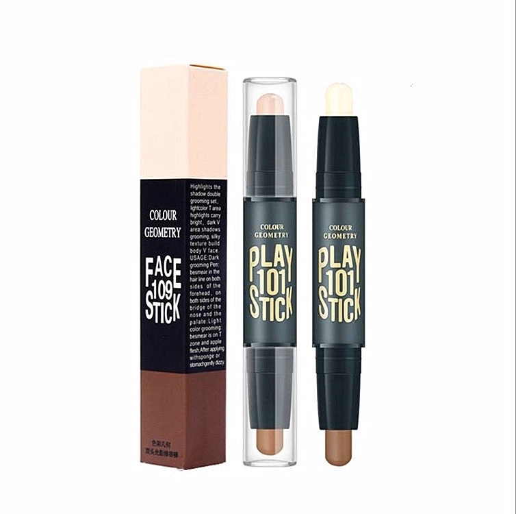 Concealer Makeup iluminador Highlighter Face Concealer Contouring Bronzers Highlighters Pen Cosmetic 3D Makeup Corrector Contour Stick 230926