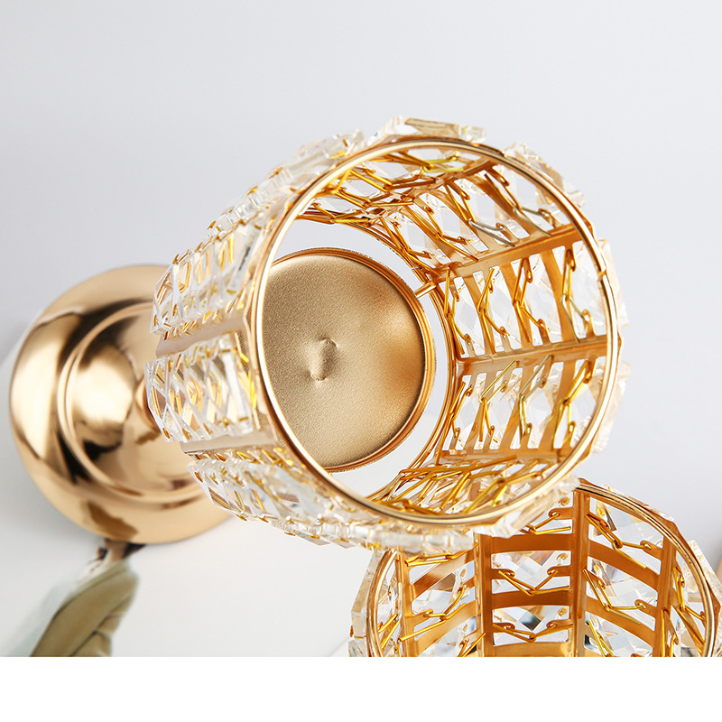 Candle Holder Vertical Candlestick Wedding Christmas Holiday Candelabrum Home Decoration Ornaments H260310