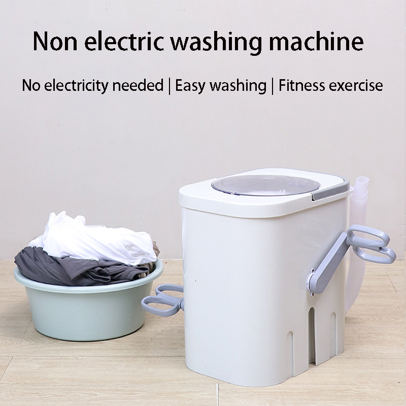 Other Home Storage Organization Manual Washing Machine Electricityfree Student Dormitory God Hand Crank Foot Pedalsmall Household Clothes Socks 230926