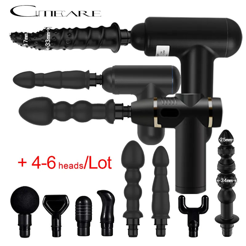 Full Body Massager LCD Massage gun Multi Style Electric Fascia Gun Slimming Relaxation Neck Back Foot Shoulder Percussion Mini Massager 32 speeds 2309