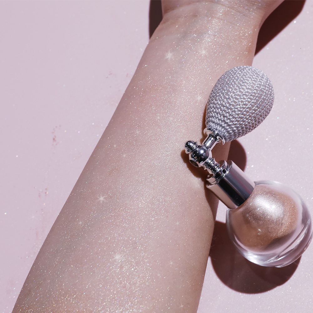 Concealer Spray Brightening Glitter Powder Spray High Gloss Spray Powder Body Face Glitter Sequins Glow Decoration Loose Powder Makeup 230926