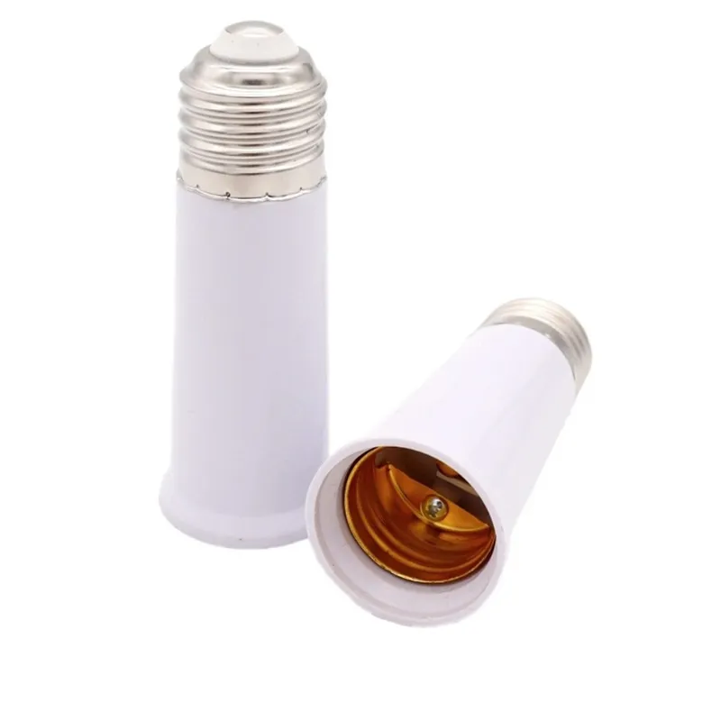 screw Socket Lights Bulb Lamp Holder Adapter Extender e27 Lamps Adapter Converter E27-Extension Light holders adapters fire-proof LL