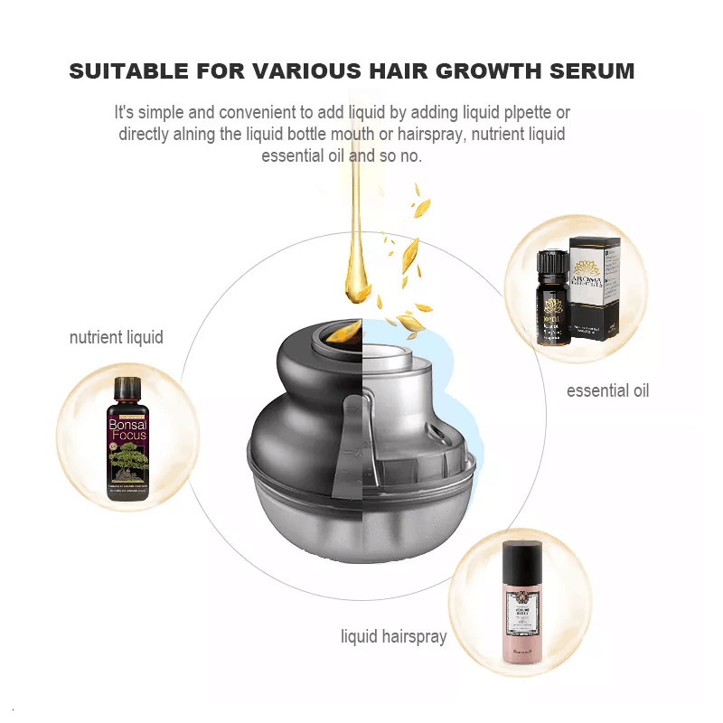 Head Massager Scalp Health Care Massage Tool Hair Growth Liquid Applicator Comb Hair Scalp Treatment Growth Serum Oil Massager 230926