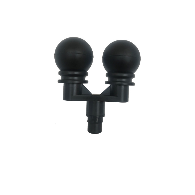 Full Body Massager Universal Fascia Gun Massage Head Silicone Massage Head Set Body Relaxation Fascia Massager Gun Replacement Head Accessories 230926