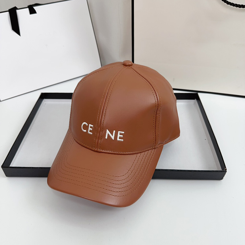 celinecap mens designer baseball hat leather womens cap s fitted letter summer snapback sunshade sport embroidery beach hats green celines celene celeine ML80