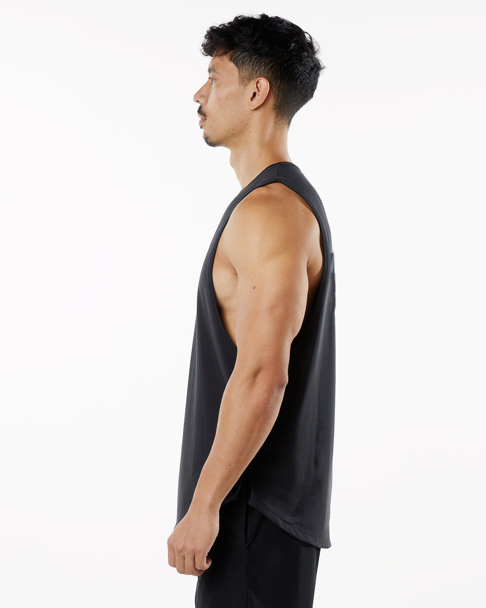 UU-864 Men Sports Outfit Solid Color Sports Leisure Plus Size Vest Mens Exercise Breathable Sleeveless O Neck Basketball Vest
