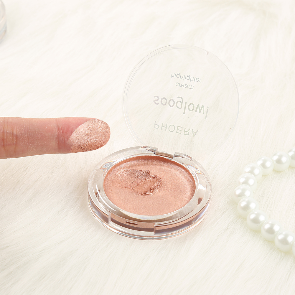 Concealer Creamy Highlighter Pearl Powder Contouring Makeup Face Brightener Concealer Bronzer Halloween Cosmetics TSLM2 230926