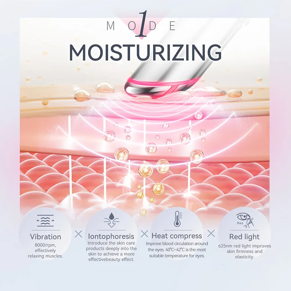 Face Care Devices ANLAN EMS Eye Beauty Device Microcurrent Anti Wrinkle Remove Eye Bags Dark Circles Light Eye Massage Instrument 230927