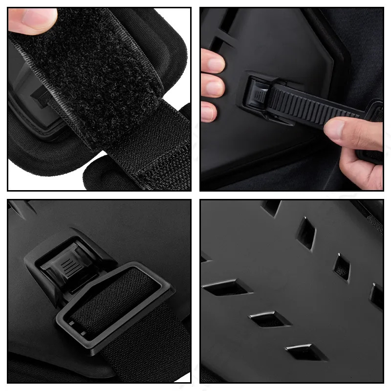 Back Support SULAITE Motocross Body Armor Motorcycle Jacket Motocross Moto Vest Back Chest Protector Off-Road Dirt Bike Protective Gear 230927