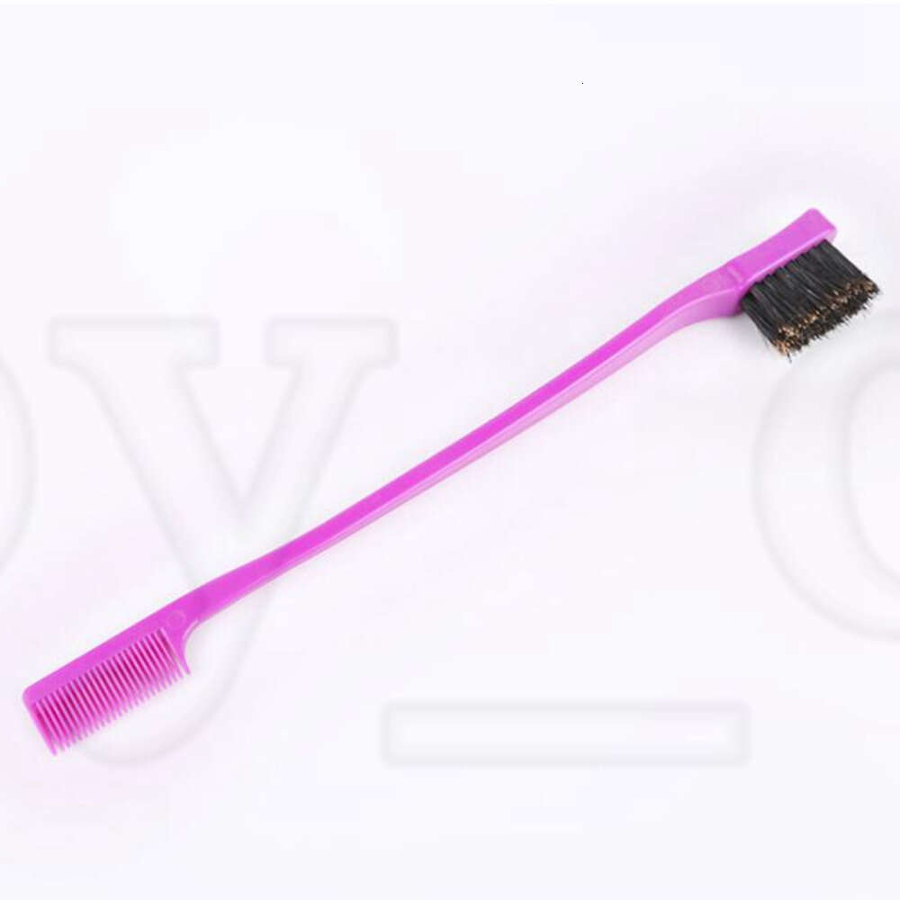 Double Sided Hair Edge Brushes Comb Hair Styling Hairdressing Salon Hair Comb Brushes Beauty Tools Cepillos Para El Borde Del Cabello De Salon