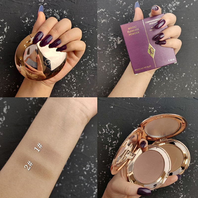 Concealer Pressed Shading Bronzer Powder Face Contouring Makeup Cosmetics Hairline Powder Palette Dark Ang Light Color Hairline Fill 230926