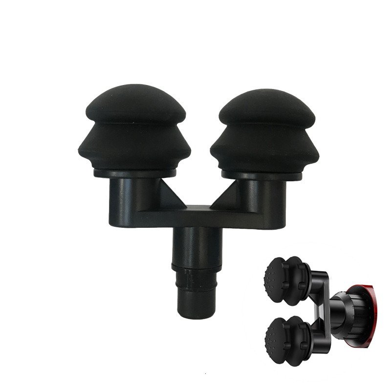 Full Body Massager Universal Fascia Gun Massage Head Silicone Massage Head Set Body Relaxation Fascia Massager Gun Replacement Head Accessories 230926