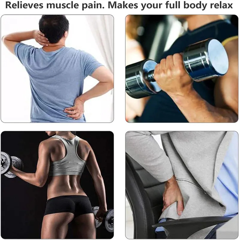 Full Body Massager LCD Massage gun Multi Style Electric Fascia Gun Slimming Relaxation Neck Back Foot Shoulder Percussion Mini Massager 32 speeds 2309