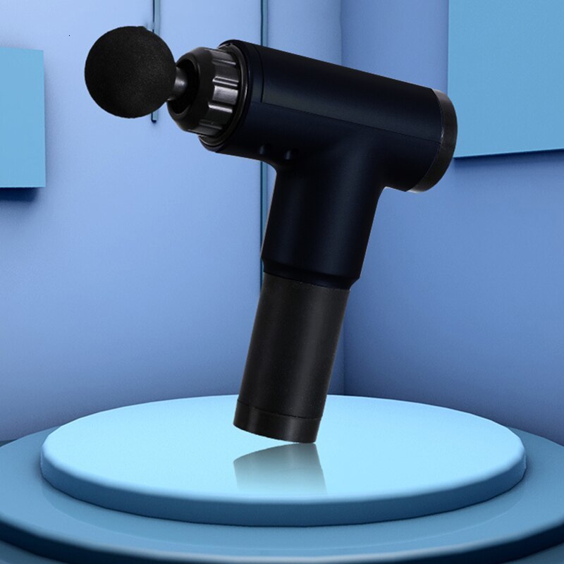 Full Body Massager Massage Gun Deep Muscle Relaxation Pain Relief Massager Gun Handheld Electric Body Massager Portable 4 Massage Heads 5 Gears 230926