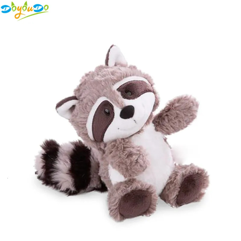 Dolls Gray Plush Toy Lovely Raccoon Cute Soft Stuffed Animals Doll Pillow For Girls Children Kids Baby Birthday Gift 25cm 230927 Y260128
