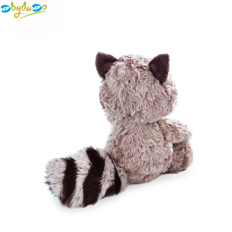 Dolls Gray Plush Toy Lovely Raccoon Cute Soft Stuffed Animals Doll Pillow For Girls Children Kids Baby Birthday Gift 25cm 230927 Y260128