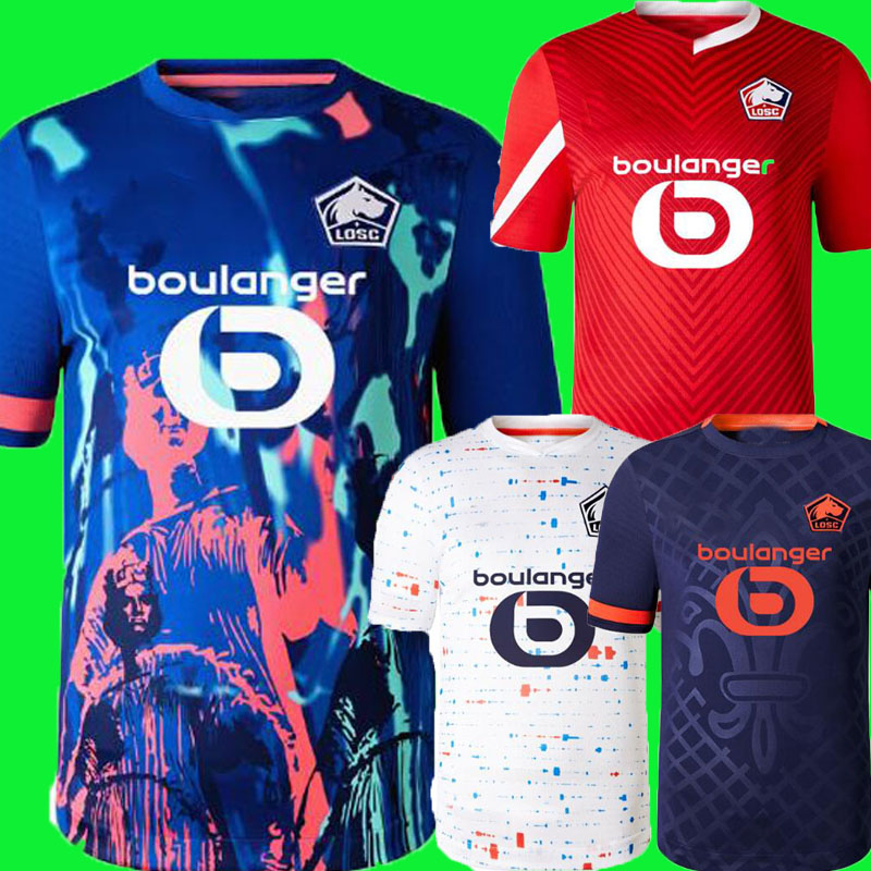 2023 2024 LOSC Lille soccer jerseys fourth UMTITI home 4th CABELLA J DAVID YAZICI OUNAS football shirt 23 24 Lille Olympique M.BAYO maillot Adult ZHEGROVA Equipment
